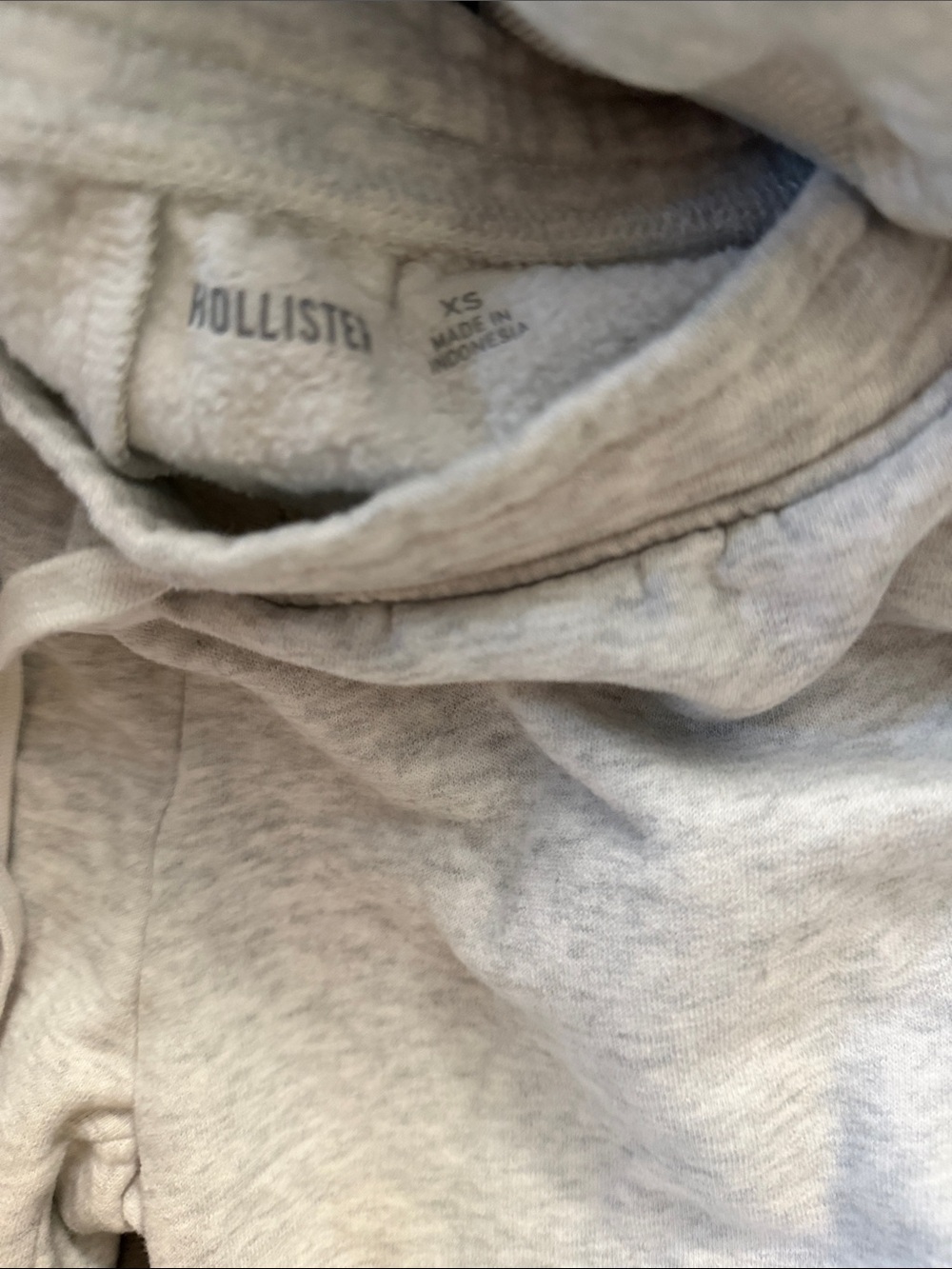 Hollister Light Gray Senior Sweatpants/sweatshirt - Cozy - Picture 3 of 5